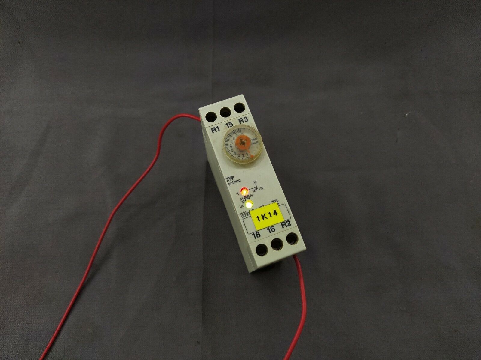 Weidmuller 836256 Timer Relay 24V/110-240V 0.05s-10s ITP Pulsing