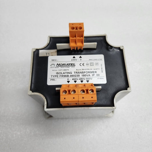 NORATEL FR96B-460230 ISOLATING TRANSFORMER 180VA 3-071-096270 230V