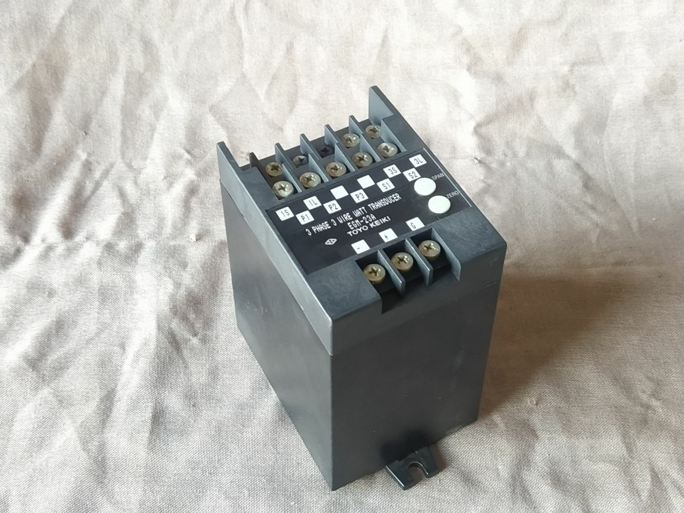 Toyo Keiki EGM-23A 3-Phase 3-Wire Watt Transducer