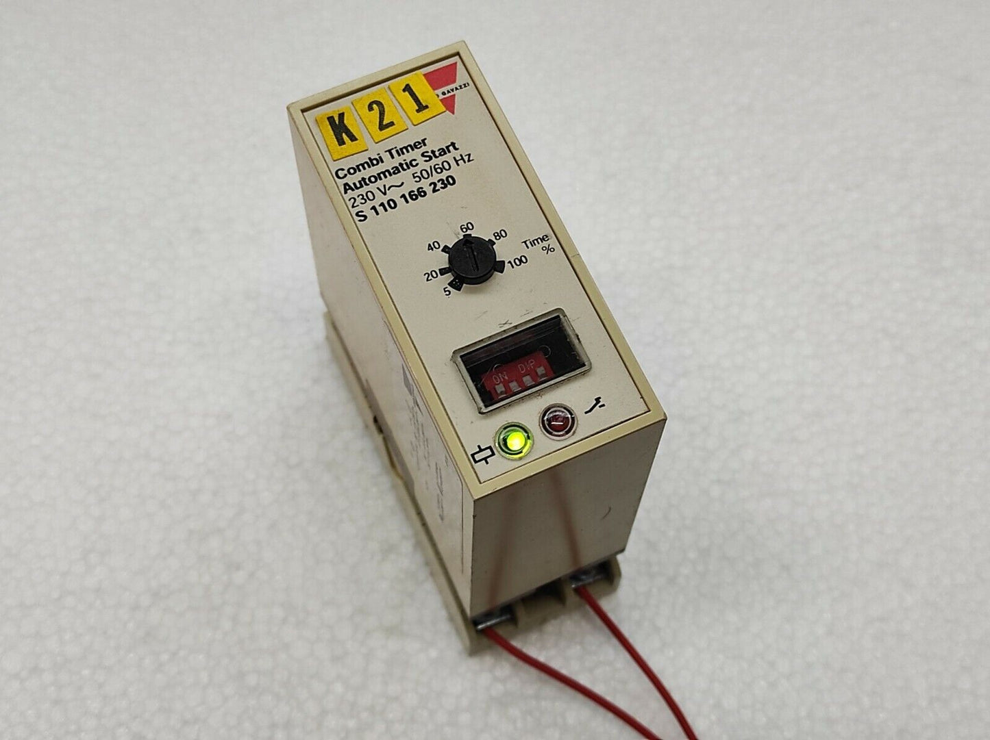 Carlo Gavazzi S 110 166 230 Combi Timer Automatic Start 230V AC S110166230