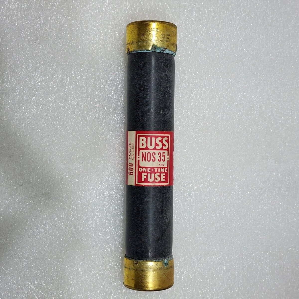 BUSSMAN NOS35 35A ONE TIME FUSE 35A/600V LOT OF 8 UNIT