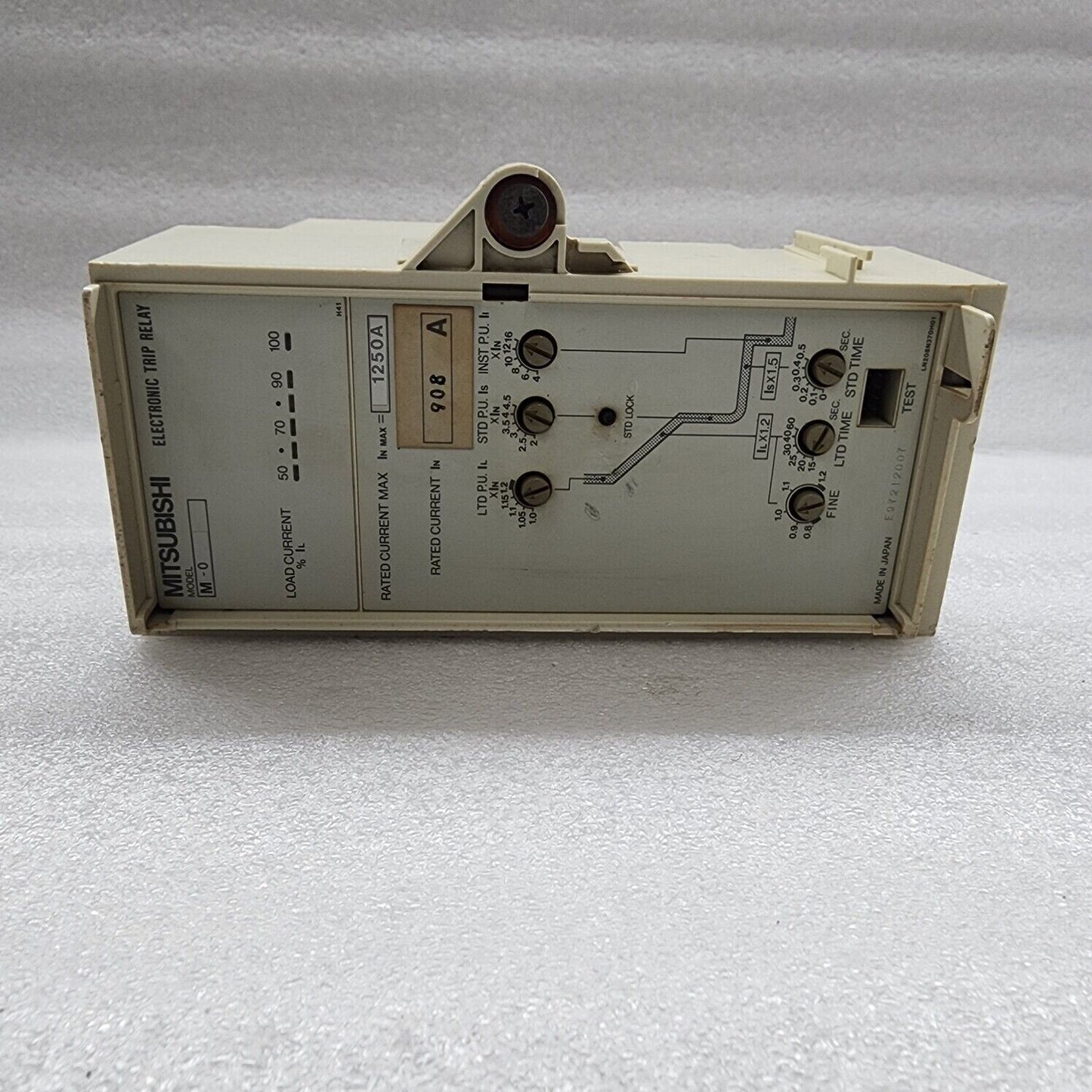 MITSUBISHI ELECTRONIC TRIP RELAY 1250A
