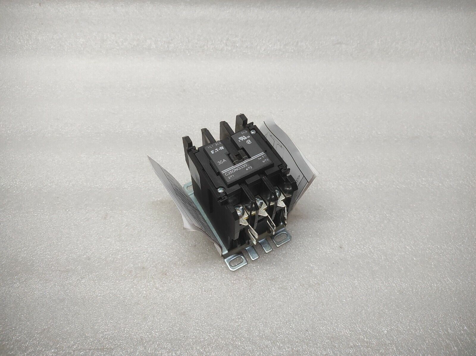 EATON C25DNG330 MAGNETIC CONTACTOR COIL VOLTAGE 24VAC