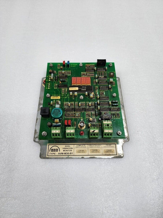 MAN B&W AVM-M30-B1 AXIAL VIBRATION MONITOR EEGHOLM AUTOMATIK 77.1228.73