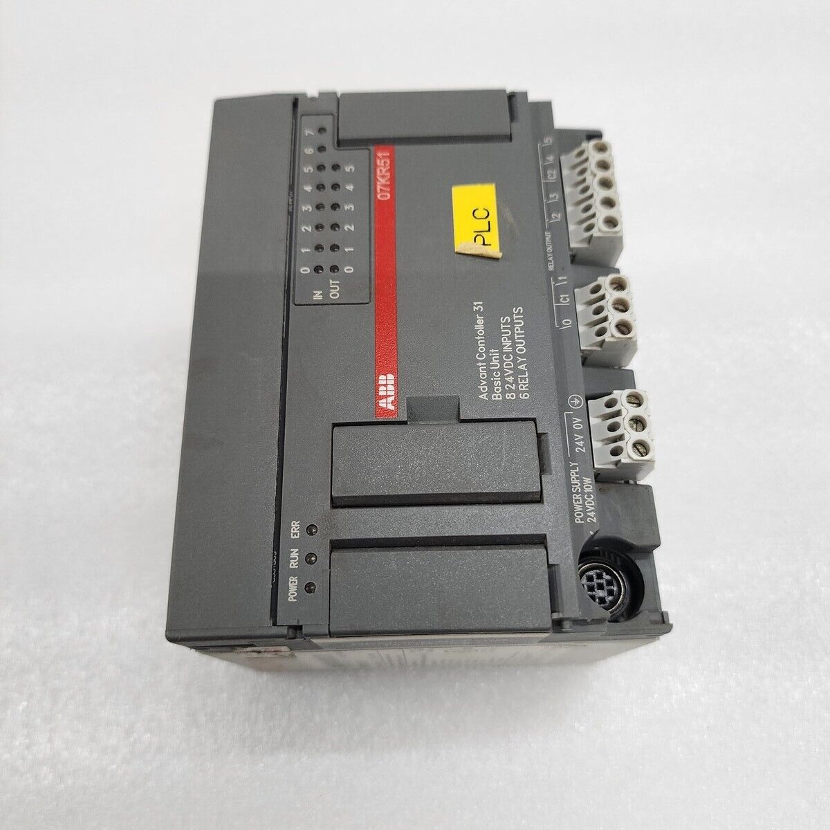 ABB 07KR51-U3.6 I/O UNIT REMOTE BINARY CONFIGURABLE 1SBP260010R1001