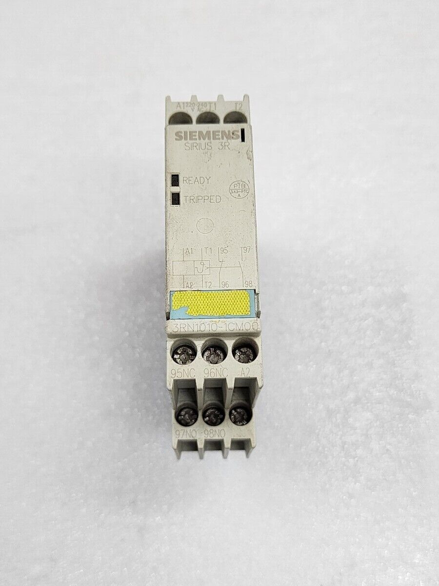 SIEMENS 3RN1010-1CM00 THERMISTOR PROTECTION RELAY