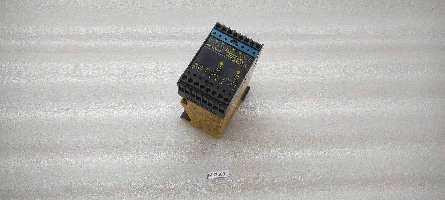 TURCK MS1-22EX0-R SWITCHING AMPLIFIER 230VAC