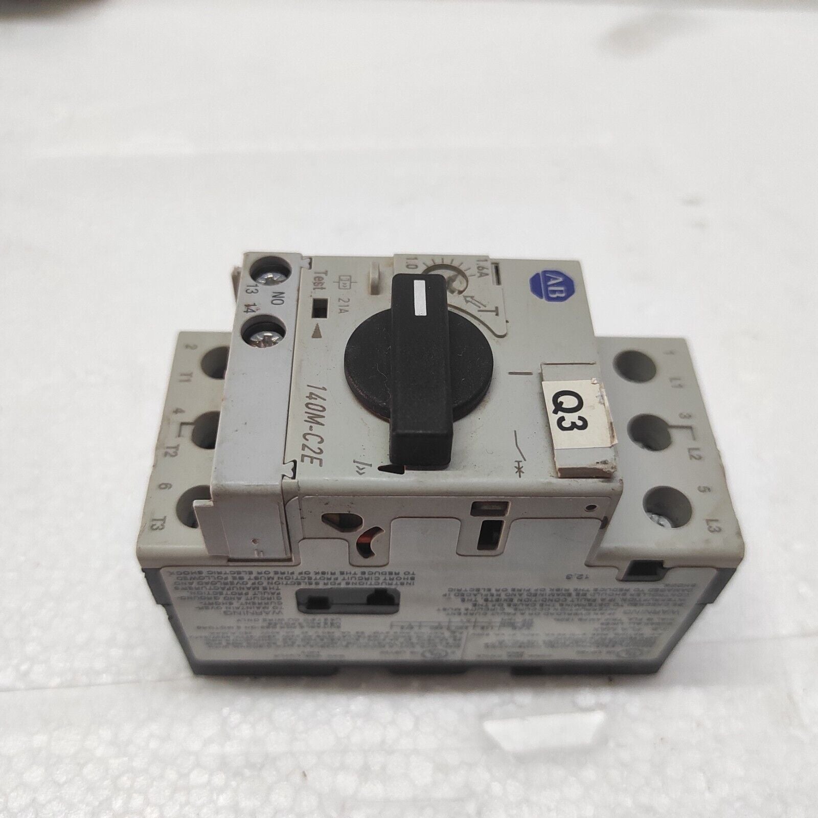 ALLEN BRADLEY 140M-C2E-B16 CIRCUIT BREAKER MOTOR PROTECTION