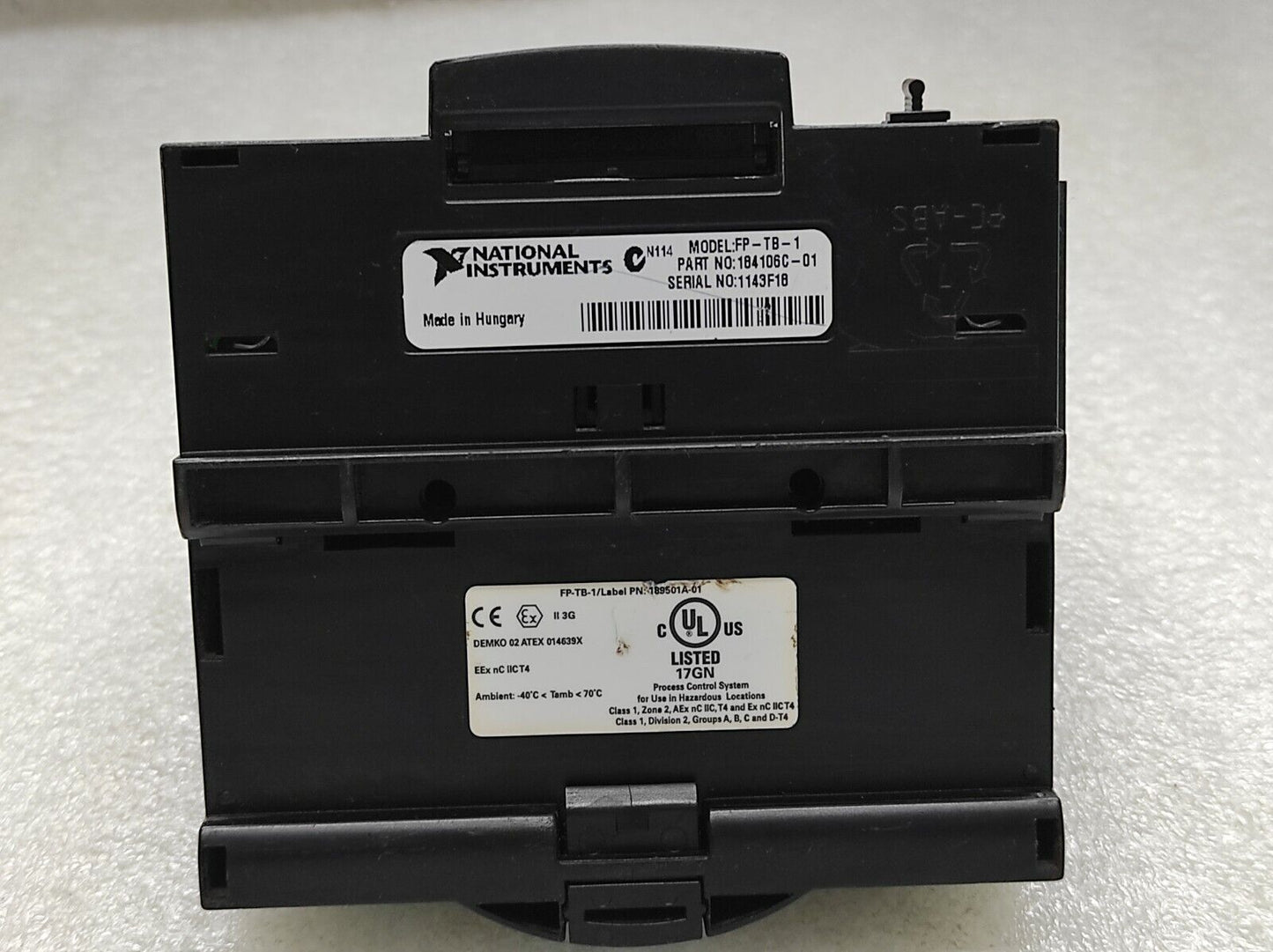 NATIONAL INSTRUMENT FP-DO-410 DIGITAL OUTPUT MODULE DP-TB-1 184106C-1