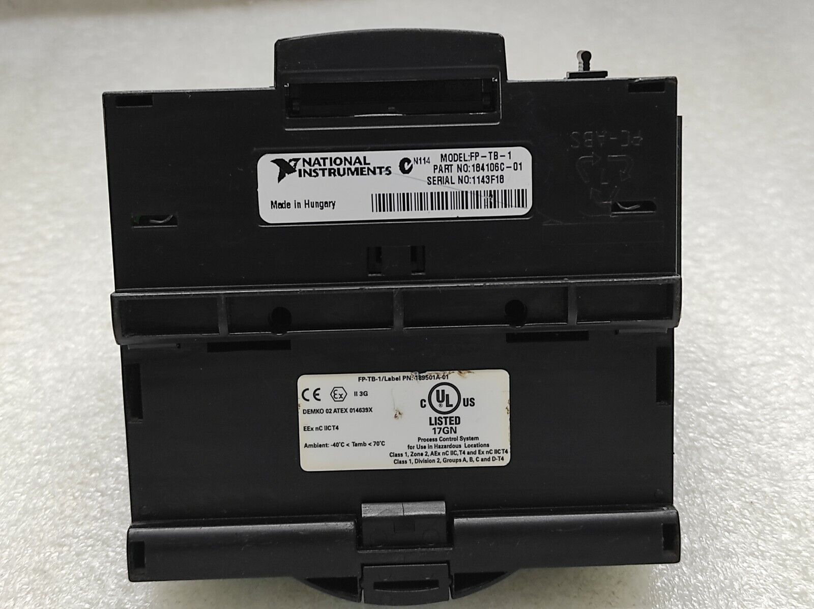 NATIONAL INSTRUMENT FP-DO-410 DIGITAL OUTPUT MODULE DP-TB-1 184106C-1