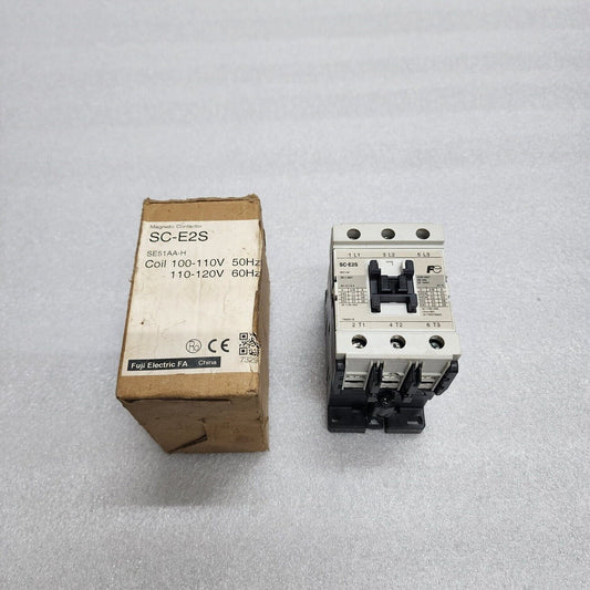 FUJI ELECTRIC SC-E2S MAGNETIC CONTACTOR SE51AA 100-120V