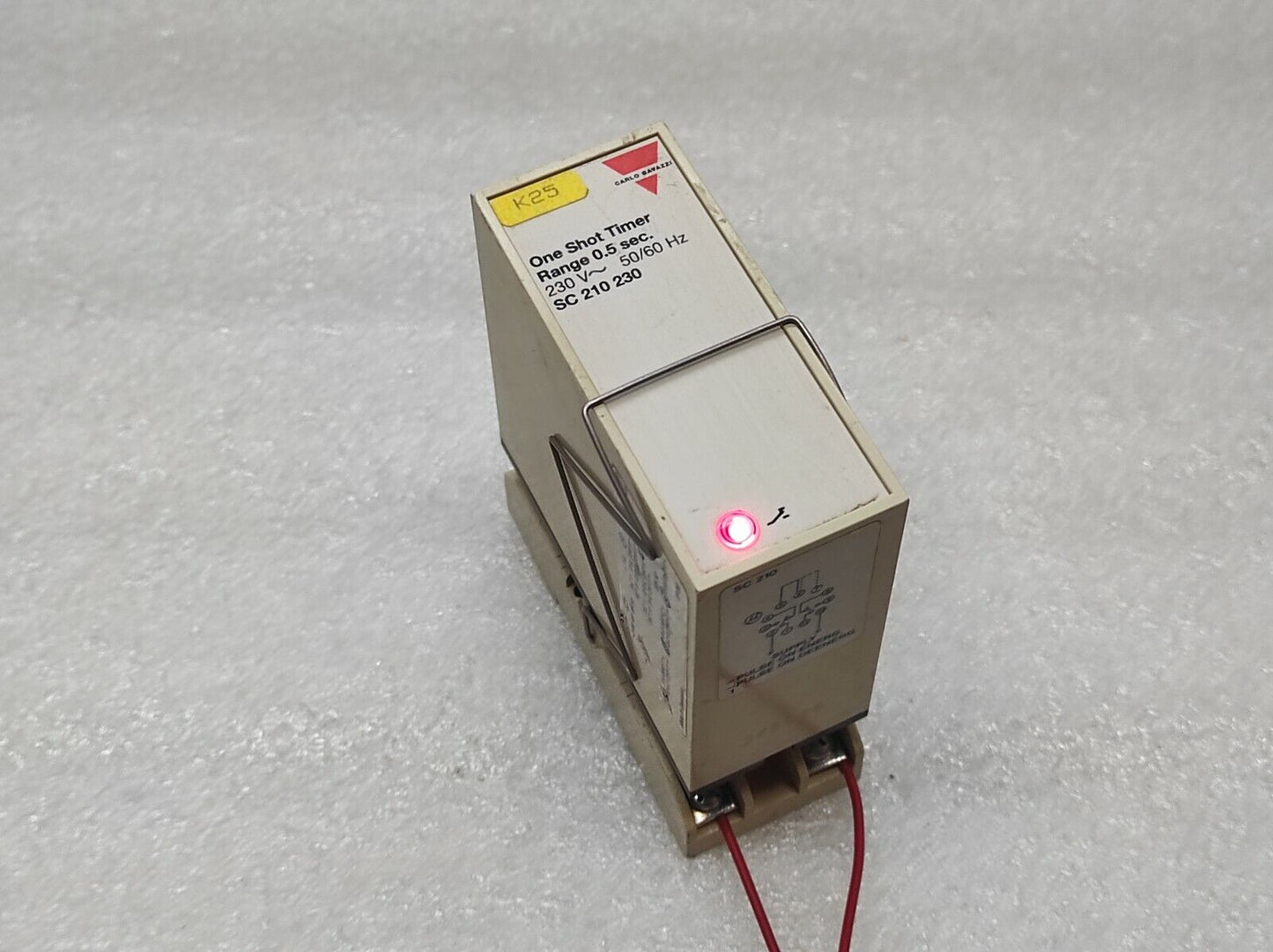 CARLO GAVAZZI SC 210 230 ONE SHOT TIMER 230V 0.5SEC