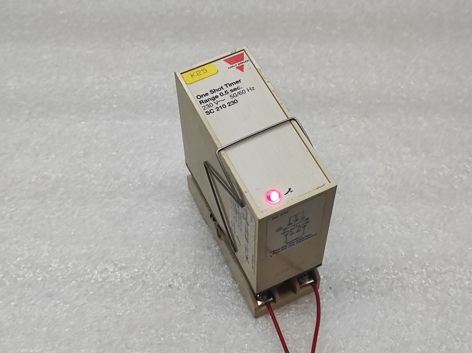 CARLO GAVAZZI SC 210 230 ONE SHOT TIMER 230V 0.5SEC