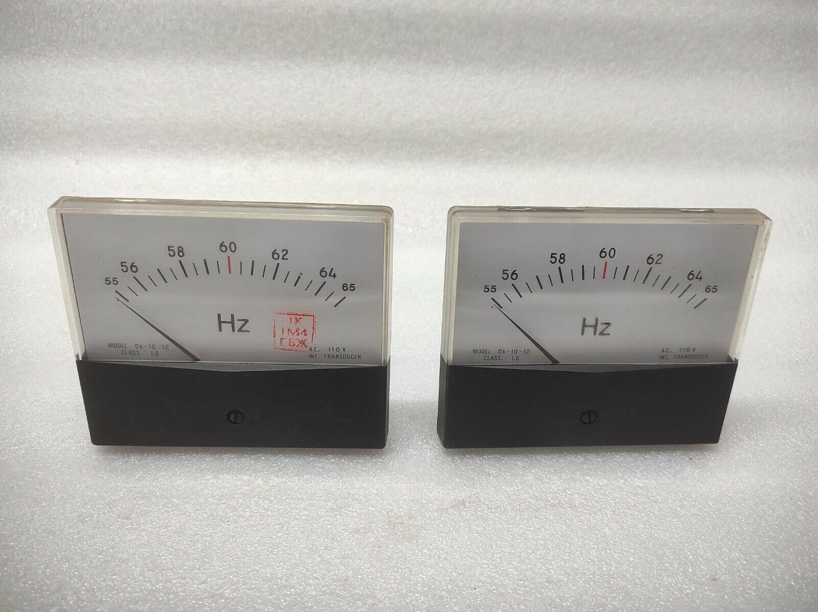 FREQUENCY METER DK-10-12 110VAC