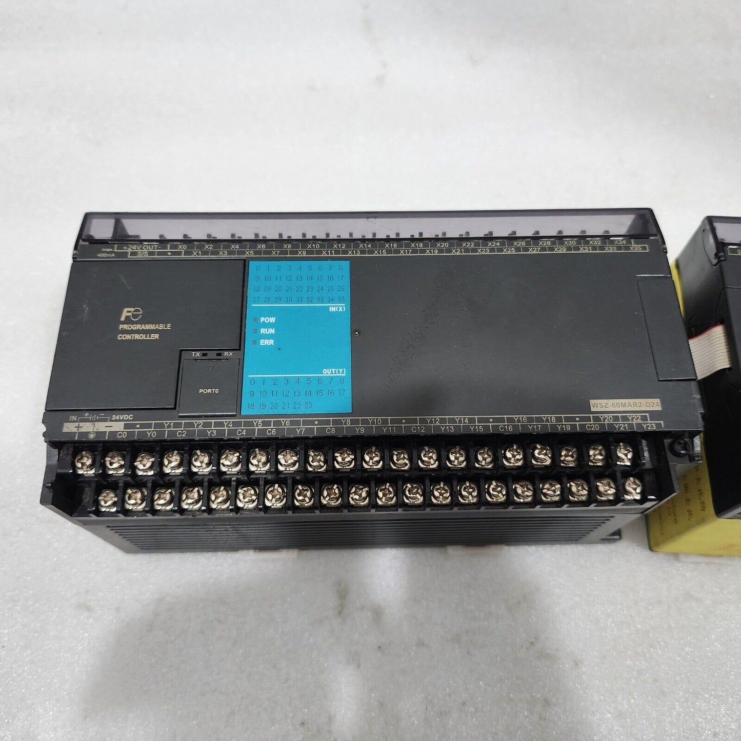 FUJI ELECTRIC WSZ-60MAR2-D34 PLC 24 VDC WSZ-8X