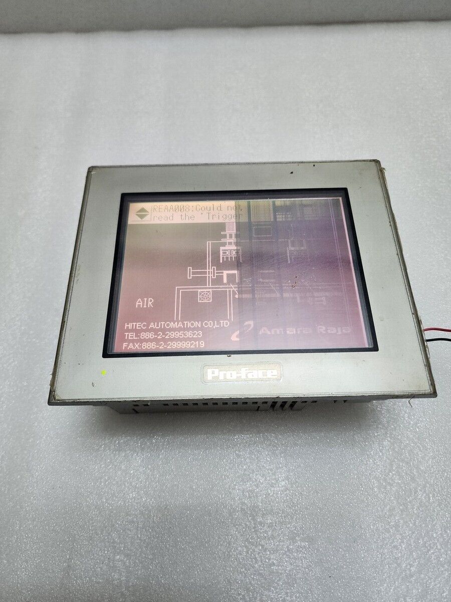 PROFACE 3280007-03 OPERATOR PANEL HMI AGP3300-L1-D24 24V DC REQUIRE REPAIRING