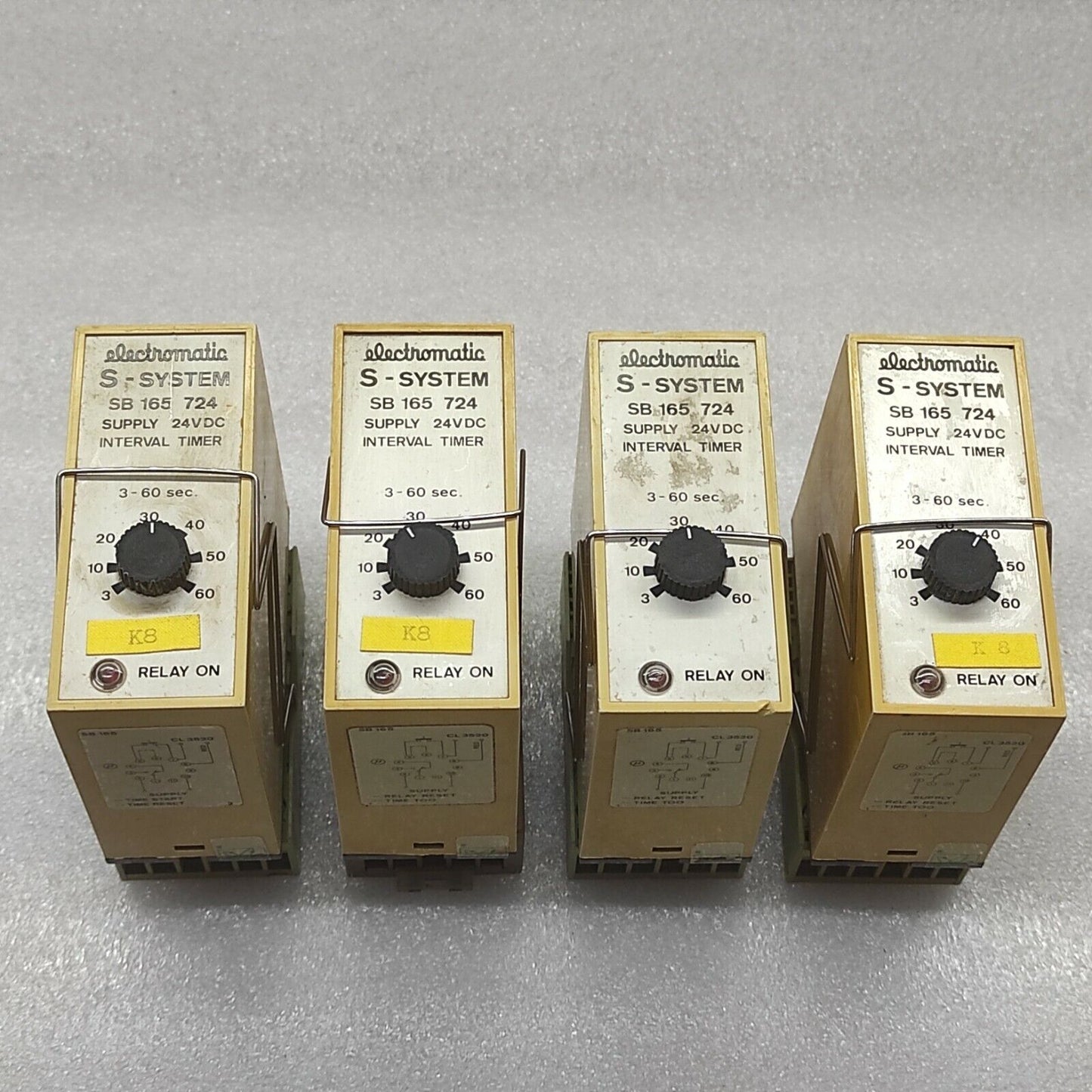 ELECTROMATIC SB 165 724 INTERVAL TIMER 24VDC