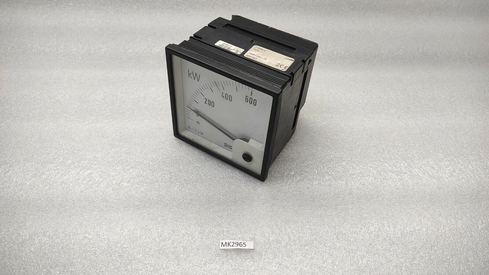 DEIF KW METER 100036913.20 KILOWATT METER 115VAC 750/5A