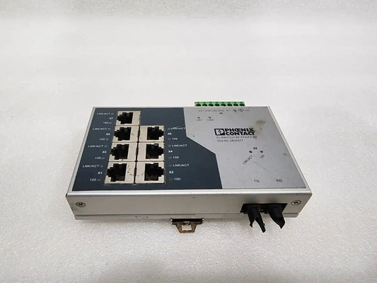 PHOENIX CONTACT FL SWITCH SF 7TX/FX ST INDUSTRIAL ETHERNET SWITCH 2832577