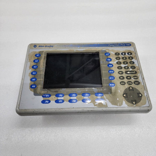 ALLEN BRADLEY CAT 2711P-K7C4D1 PANEL VIEW PLUS 700 2711P-RP1 DISPLAY KEYPAD 2711