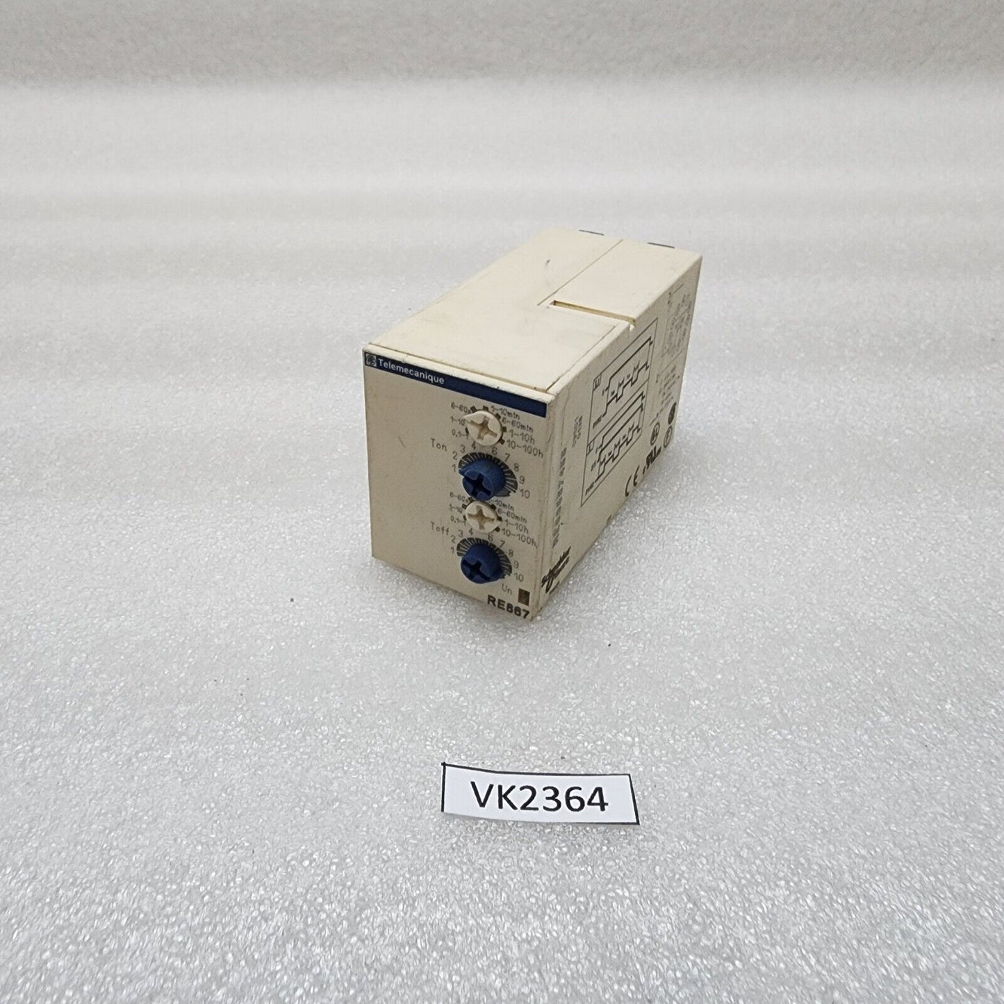 RE88867455 UNIVERSAL PLUG IN TIMING RELAY 24VDC/24-240VAC