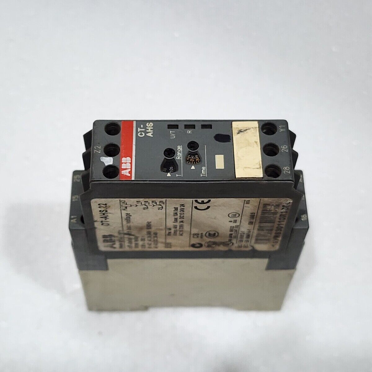 ABB CT-AHS.22 OFF DELAY WITH AUX VOLTAGE TIME RELAY 1SVR630110R3300 24-240VAC/24