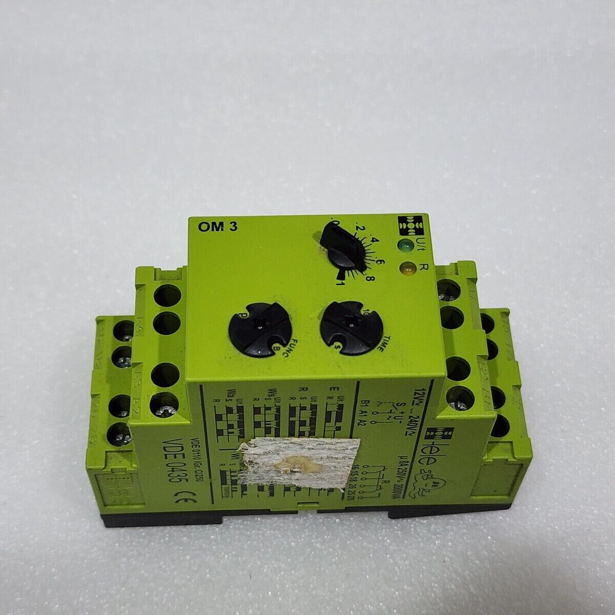 TELE OM 3 TIMER RELAY 12-240V