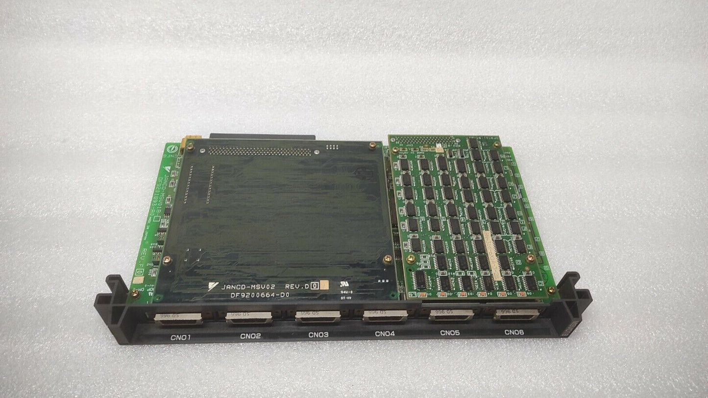 YASKAWA ELECTRIC JANCD-MSV01B CONTROLLER BOARD DF9201893-A0