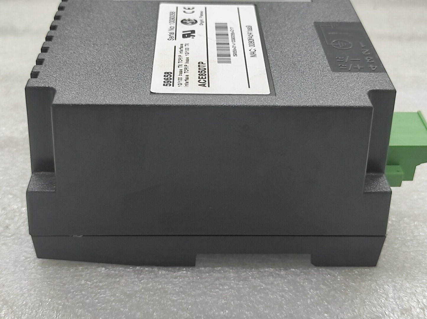 SE 59658 ETHERNET PORTS INTERFACE 10/100 BASE TX ACE850TP