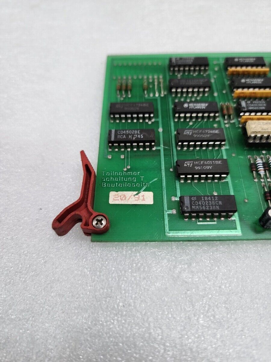 TEILNEHMER SCHALTUNG T BAUTEILESEITE CIRCUIT BOARD