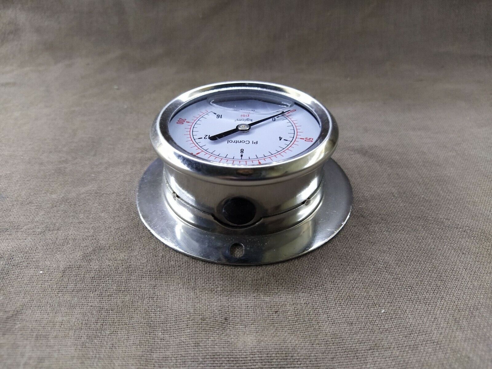 Europe PI Control Pressure Gauge 0-16 KG/CM2 PSI 63MM SS CASE