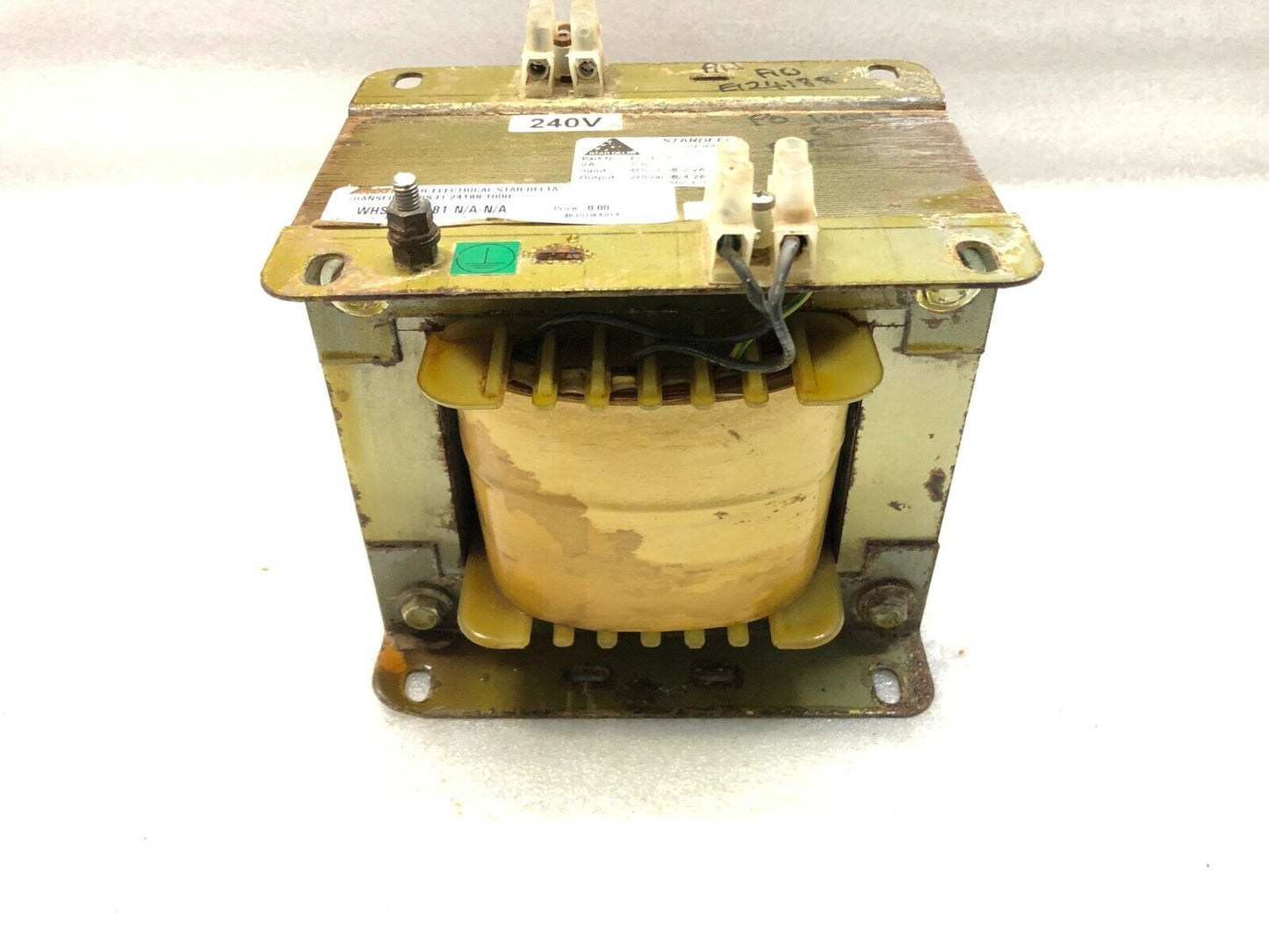 STAR DELTA EI-24188 1000VA TRANSFORMER 480V TO 240V
