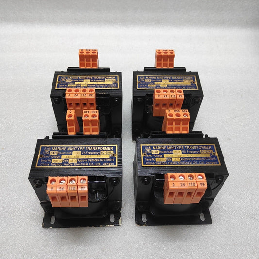 CHINA TAIZHOU HAIDE CXB MARINE MINITYPE TRANSFORMER PRI 440-450V SEC 24-110V