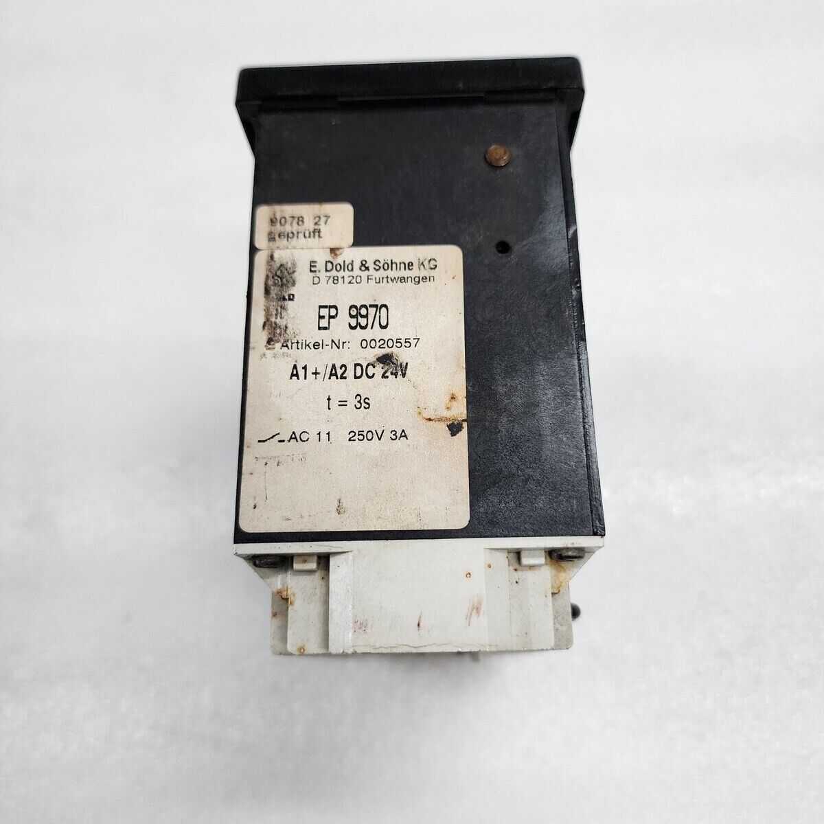 DOLD EP 9970 KLEMMENBELEGUNG 0020557 24VDC 3S