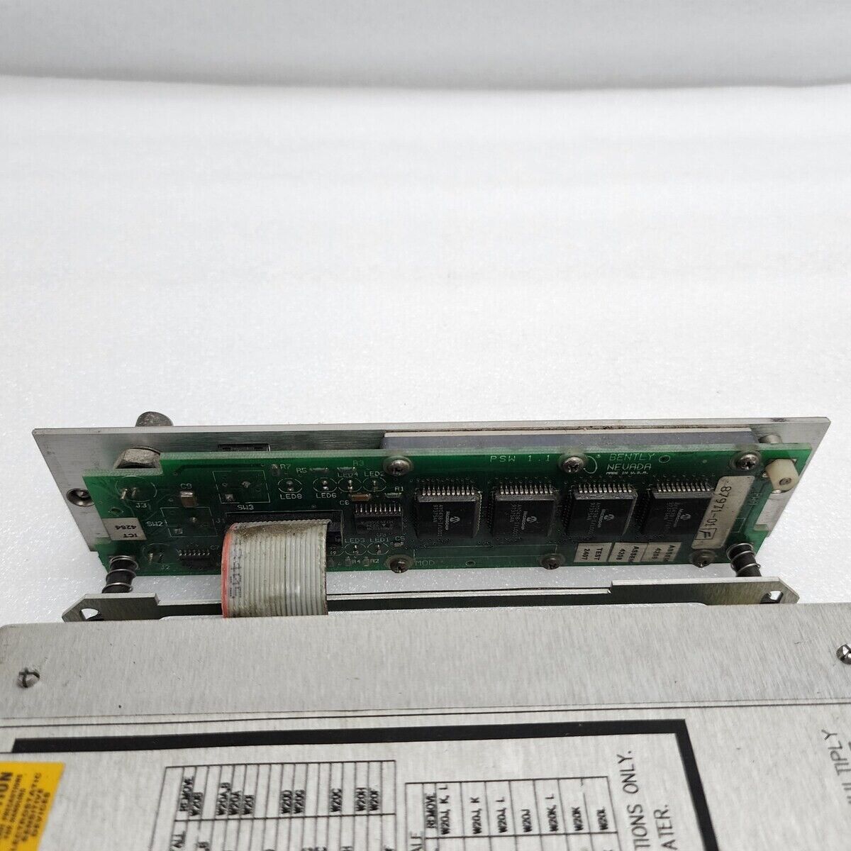 BENTLY NEVADA 3300/16-13-01-03-00-00-00 DUAL VIBRATION XY/GAP MONITOR  3300/16