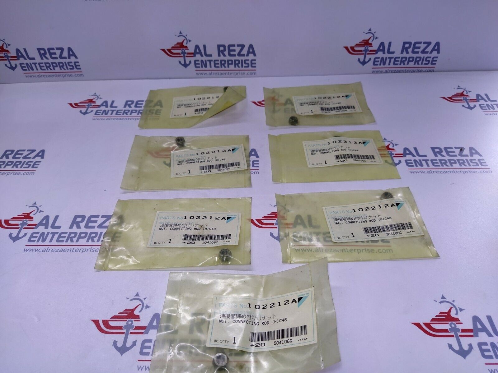 Daikin 102212A Nut Connecting Rod (H) C48