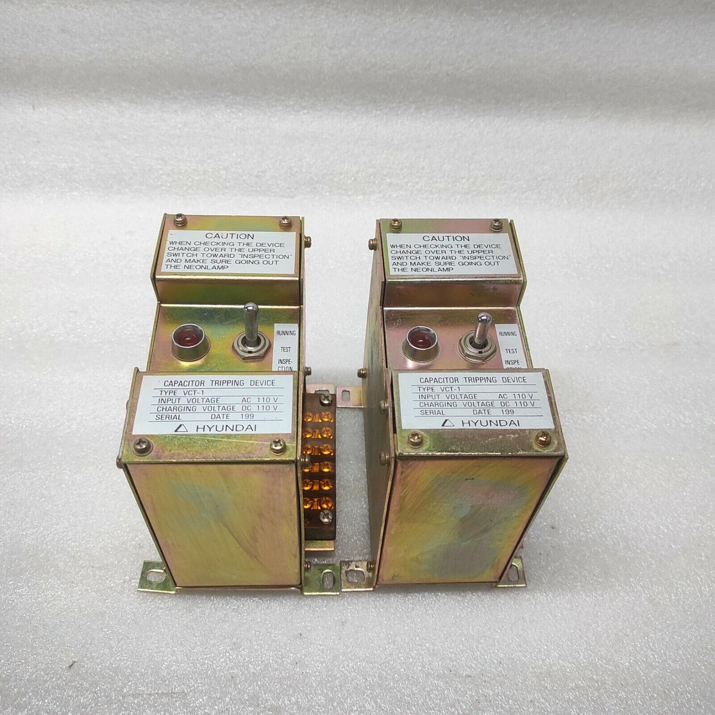 HYUNDAI VCT-1 CAPACITOR TRIPPING DEVICE 110V