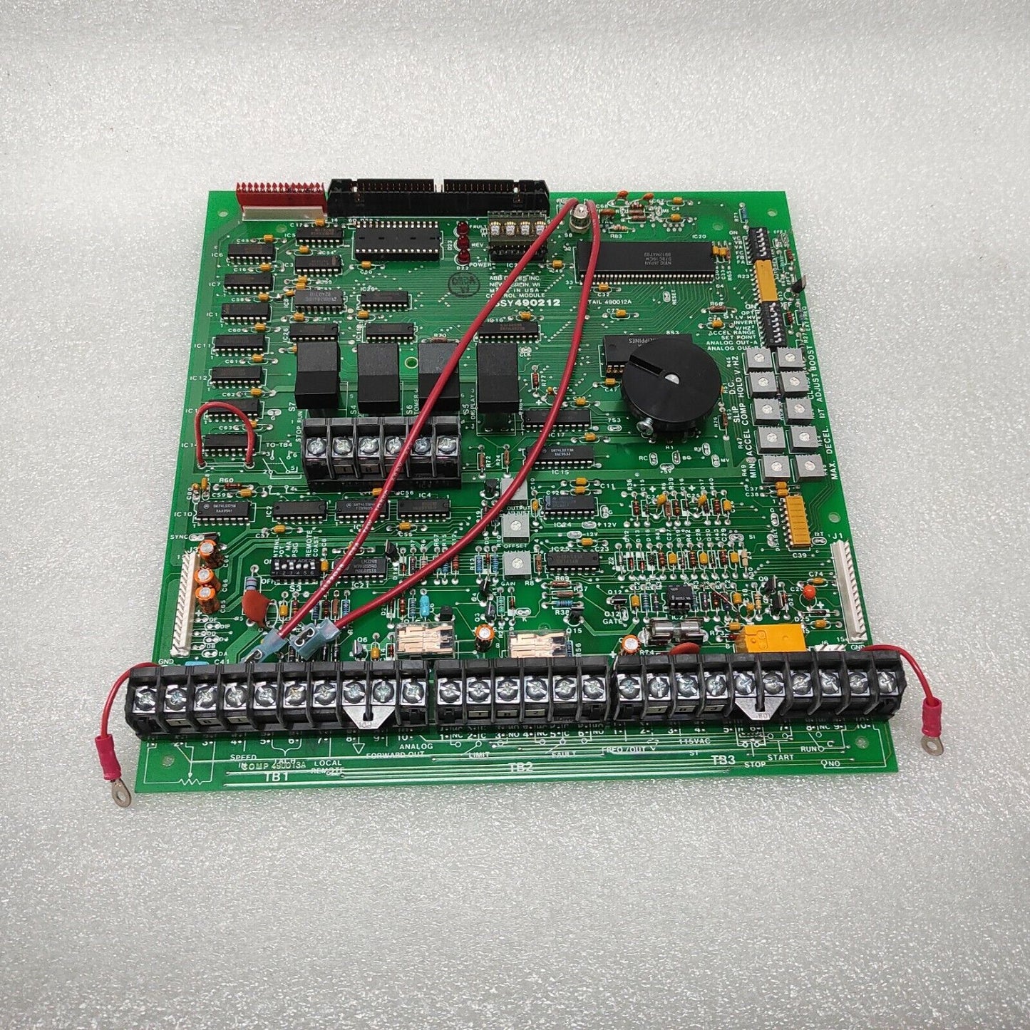 ABB 490212 DRIVE CONTROL MODULE 