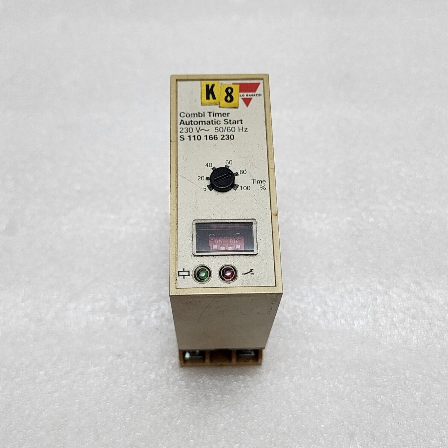 Carlo Gavazzi S 110 166 230 Combi Timer Automatic Start 230V AC S110166230