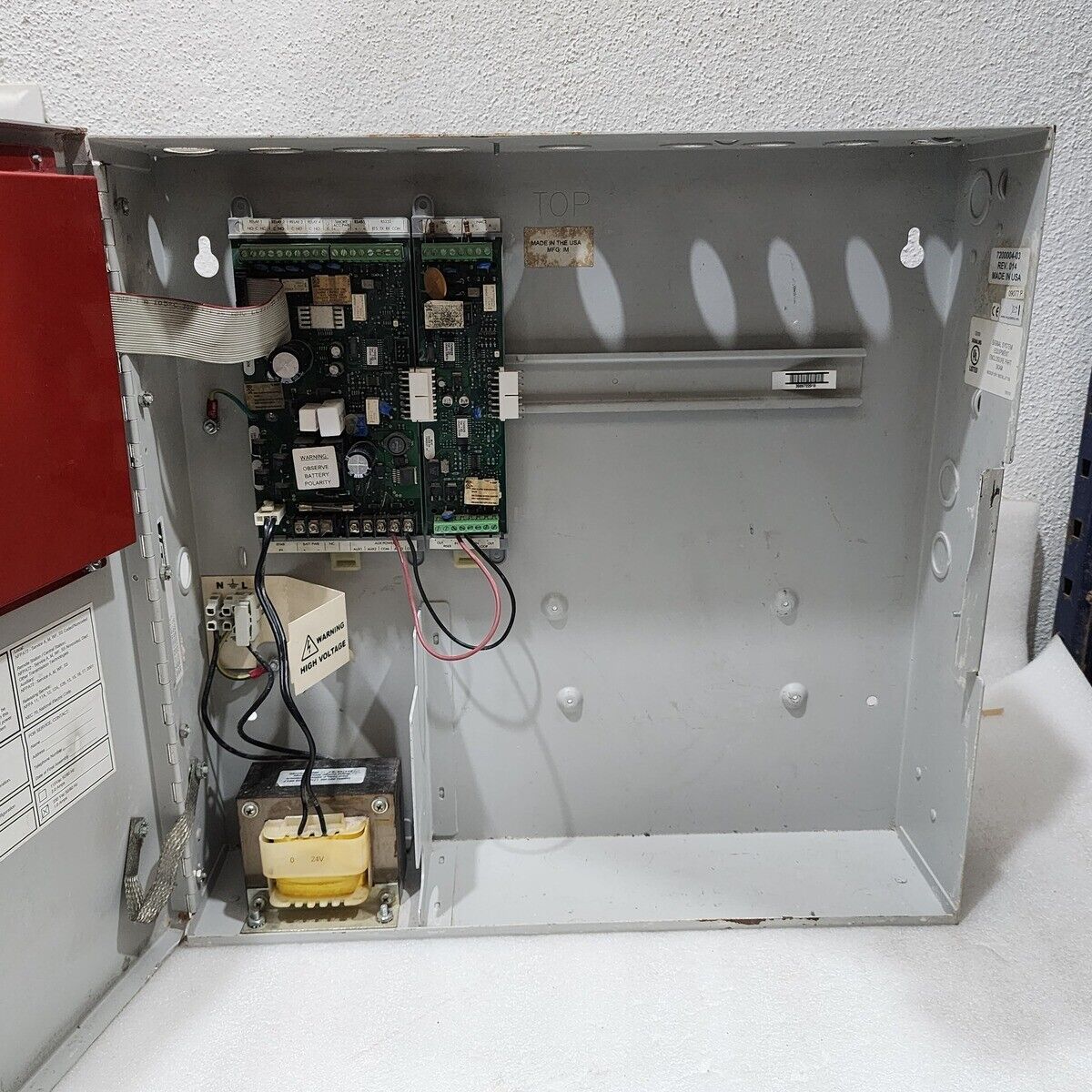 EST 7200004-03 QS4 FIRE ALARM CONTROL PANEL