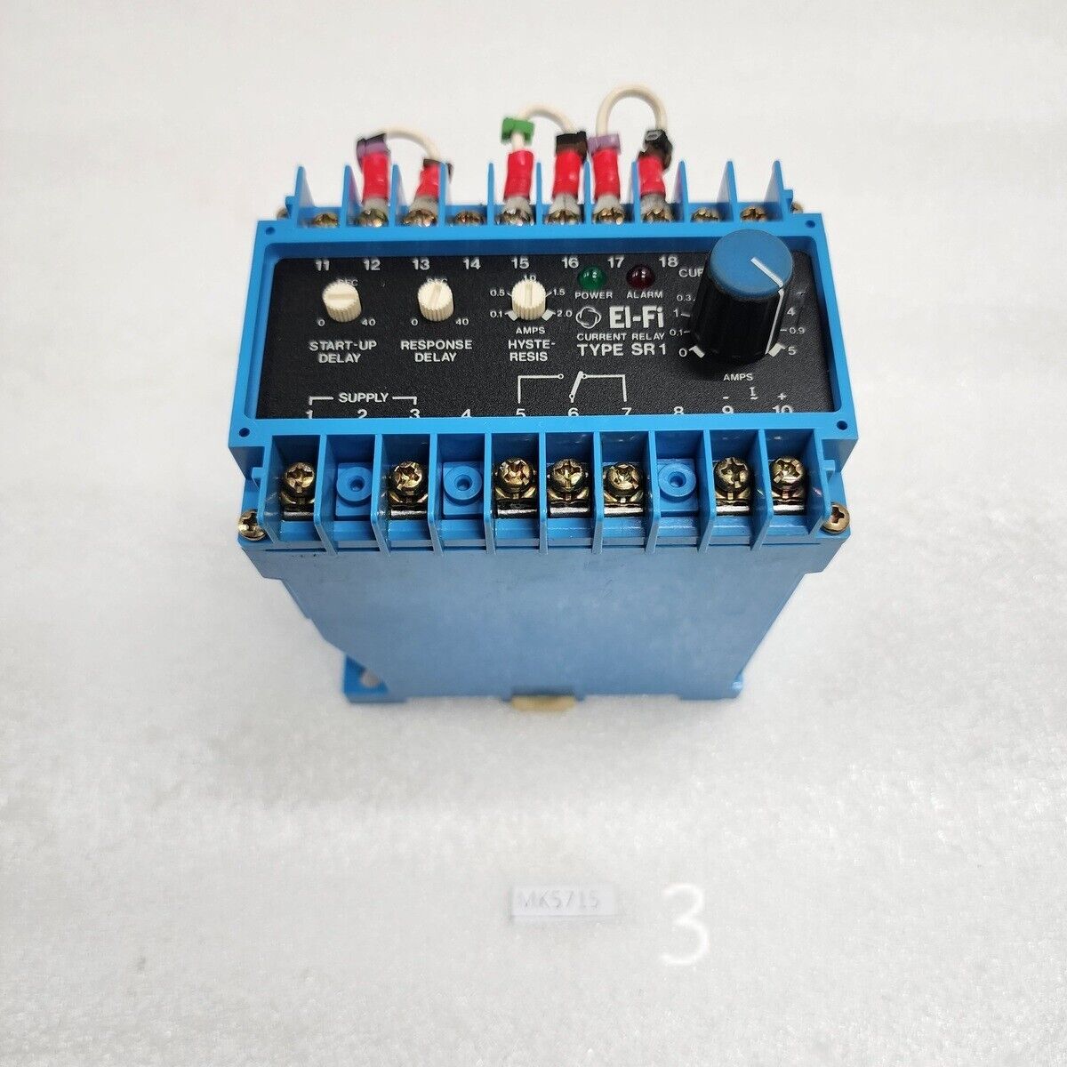 EL-FI SR1 CURRENT RELAY SR1-220 220-240V 0.02-5A