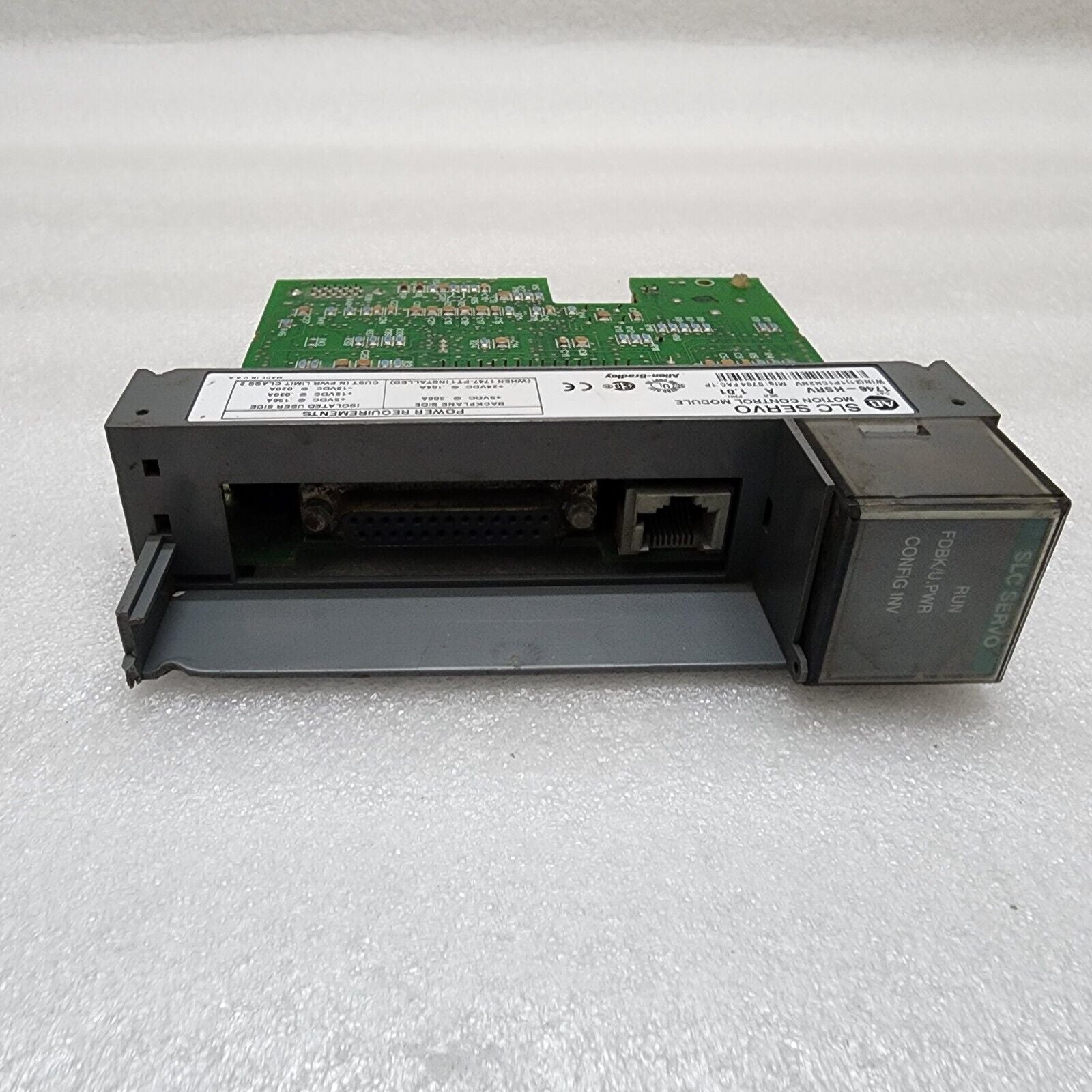 ALLEN BRADLEY CAT 1746-HSRV SER A SLC SERVO MOTION CONTROL MODULE