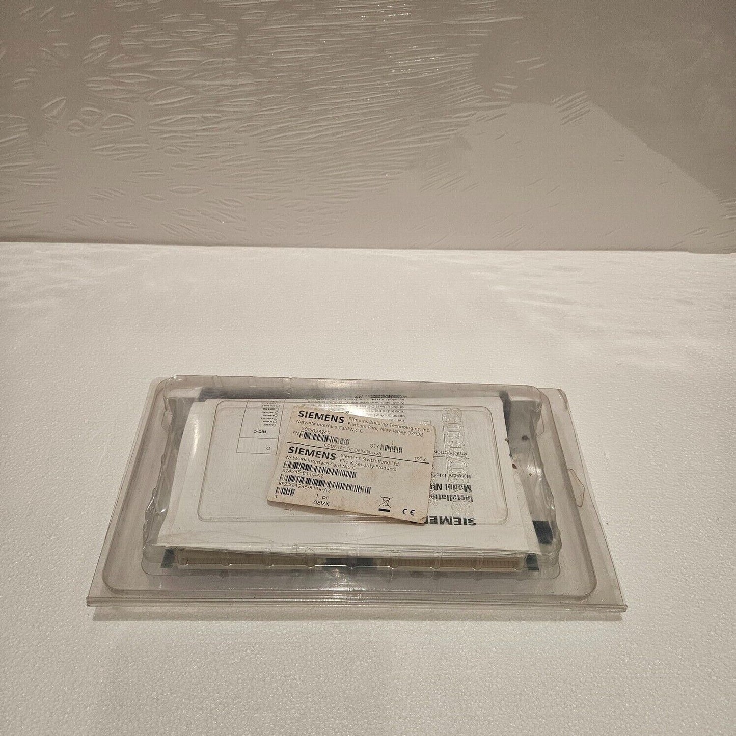 SIEMENS NIC-C NETWORK INTERFACE CARD 500-033240