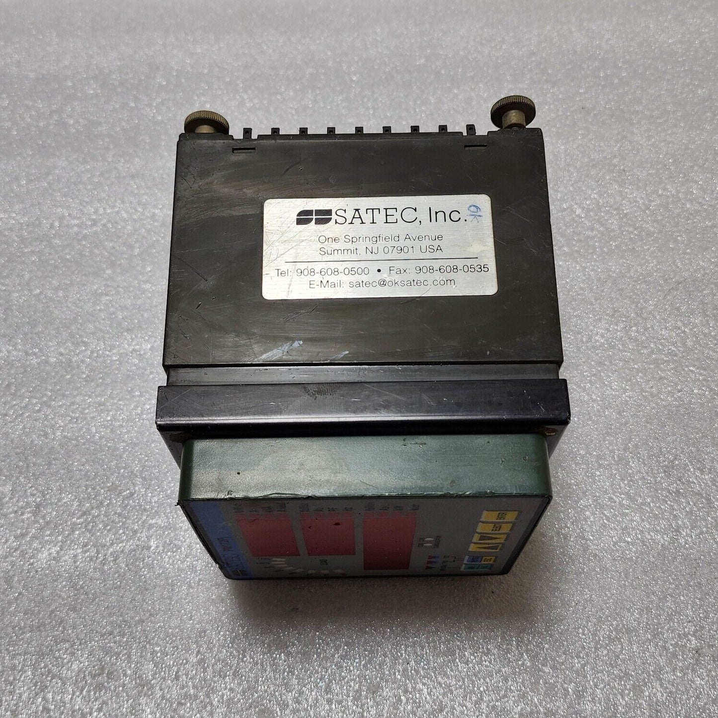SATEC PM172P POWER & REVENUE METER 172P-BRL 90-264VAC/85-290VDC