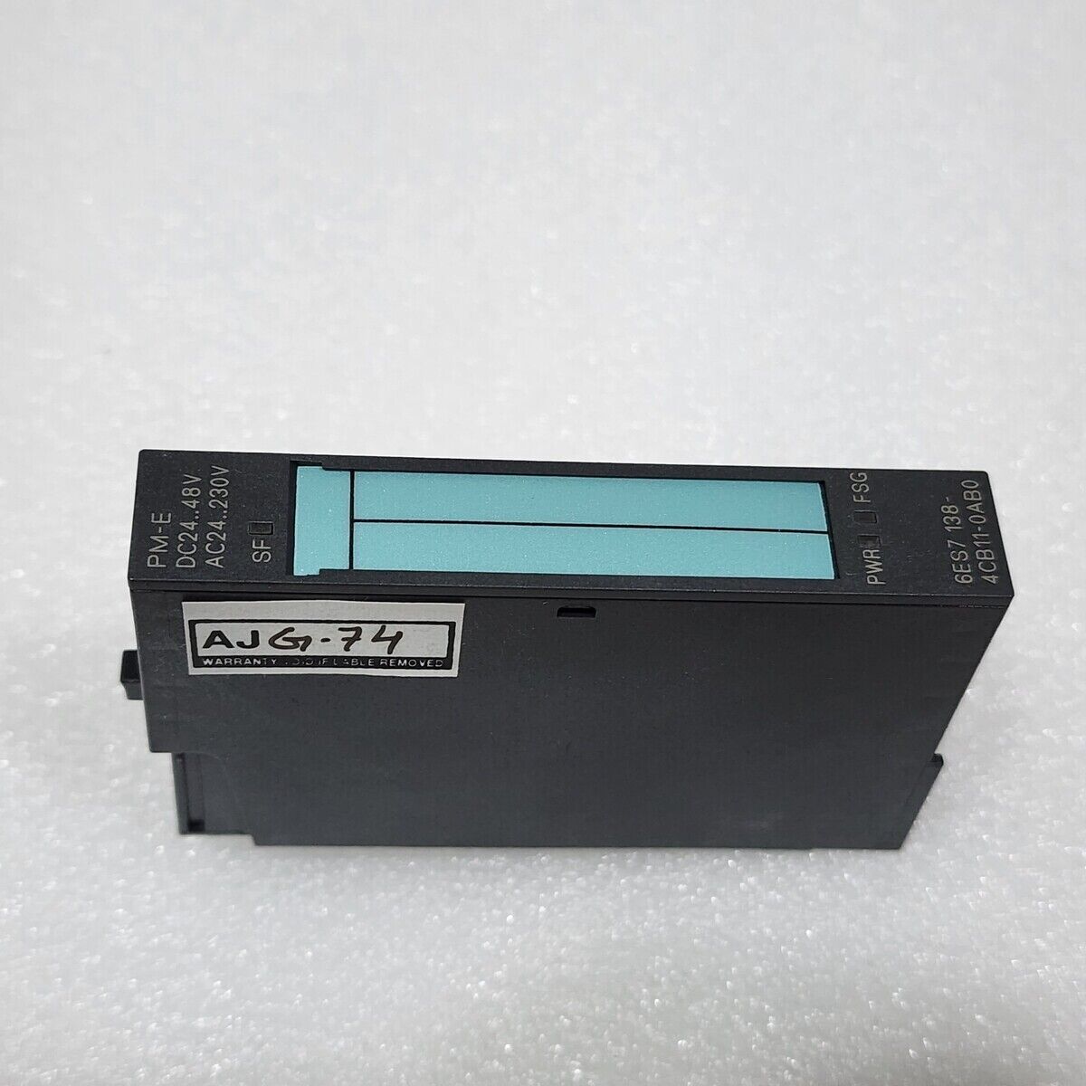 SIEMENS PM-E 6ES7 138-4CB11-0AB0 POWER SUPPLY INTERFACE MODULE