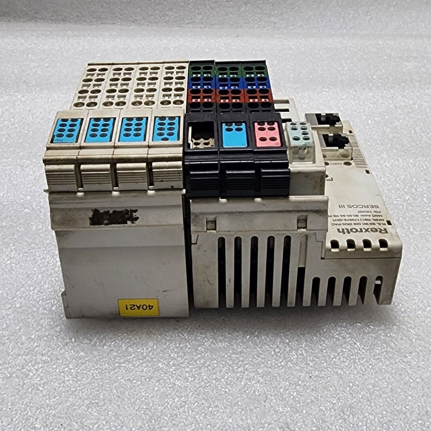 REXROTH SERCOS 3 R-IL S3 BK DI8 DO4-PAC INTERFACE MODULE R911170875-GH1