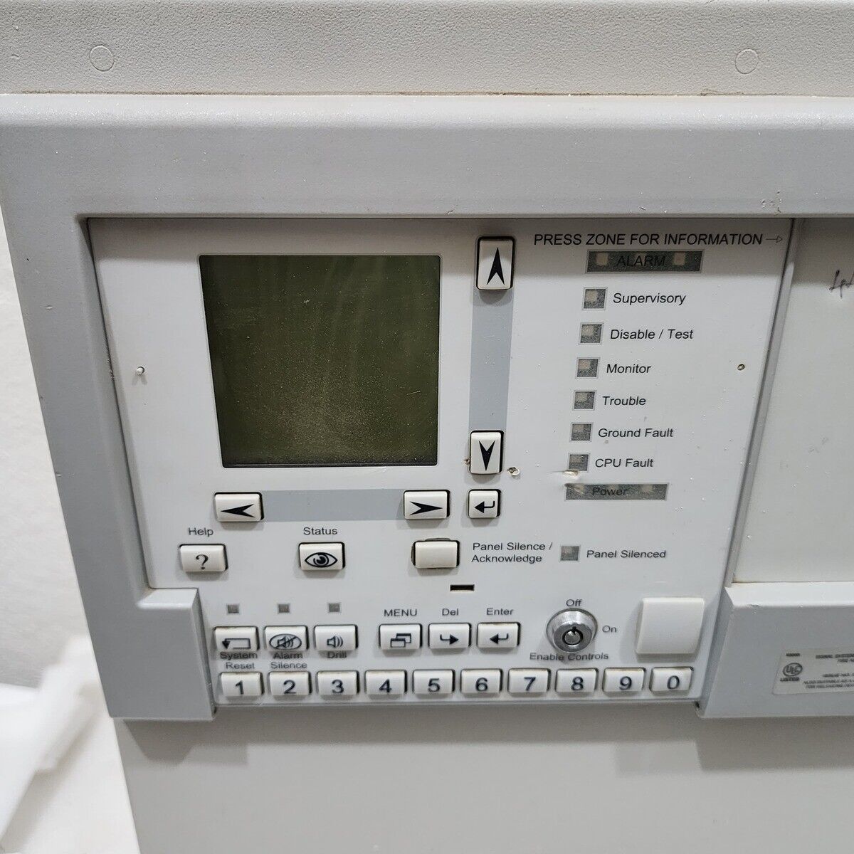 EST 7200004-03 QS4 FIRE ALARM CONTROL PANEL