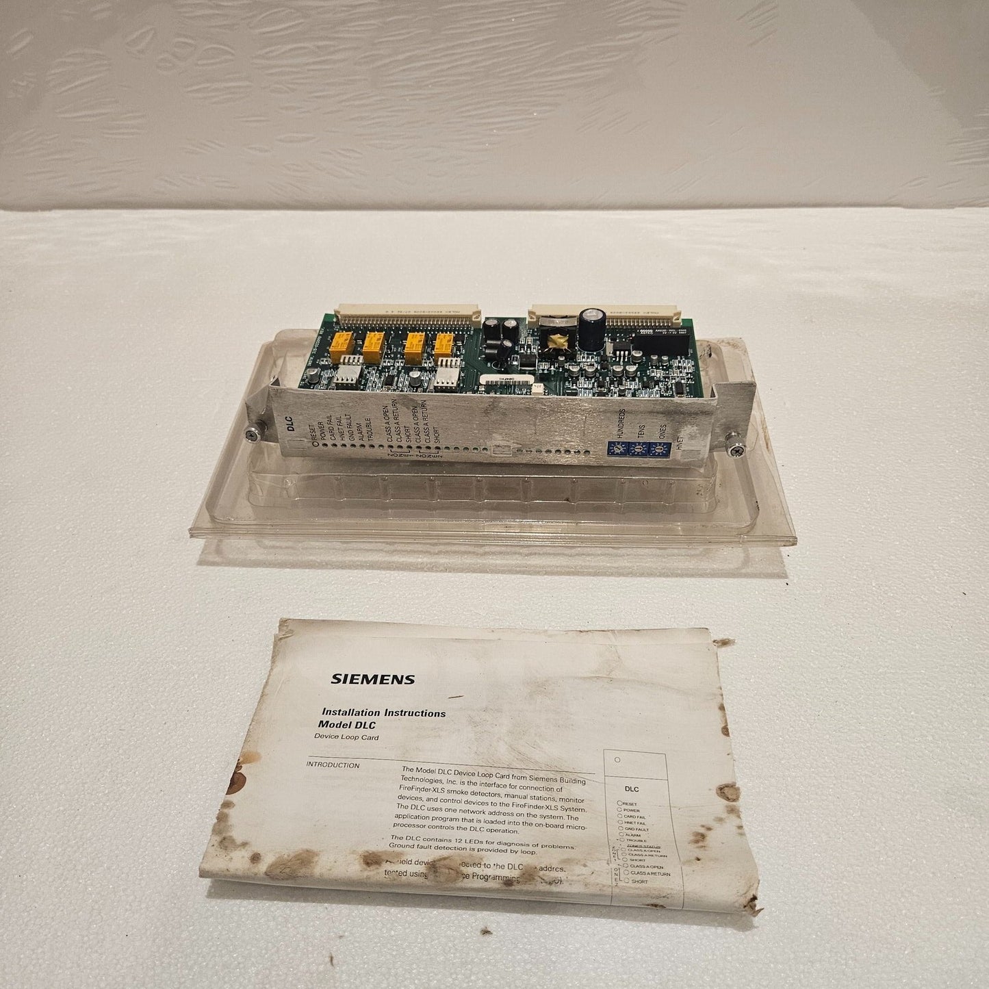 SIEMENS 500-033090 DEVICE LOOP CAED  315-033090 DAMAGE