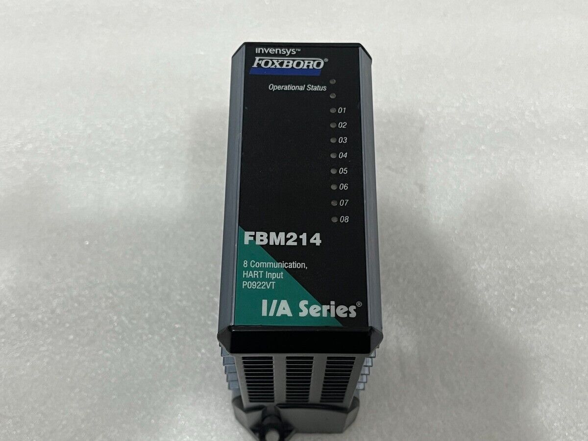 FOXBORO INVENSYS FBM214 8-CH COMMUNICATION HART INPUT P0922VT