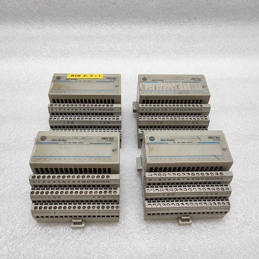 ALLEN BRADLEY CAT 1794-IB16 FLEX I/O INPUT MODULE 96145673 CAT 1794-TB3/A 961454